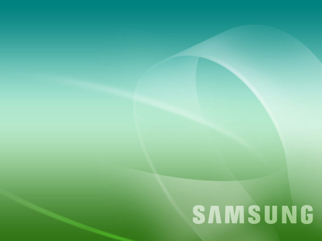 Green background samsung white background free wallpaper for desktop - medium preview image