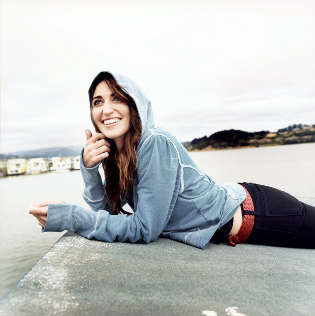Woman smiling water hoodie leggings free wallpaper for tablet - medium preview image