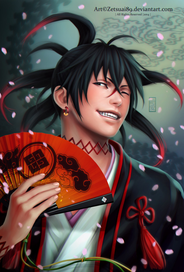 Man fan smile hair blowing free wallpaper for mobile - medium preview image