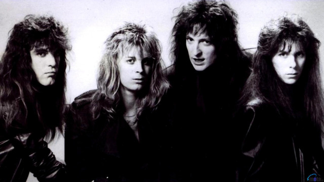 Long hair group black leather free wallpaper for desktop - medium preview image