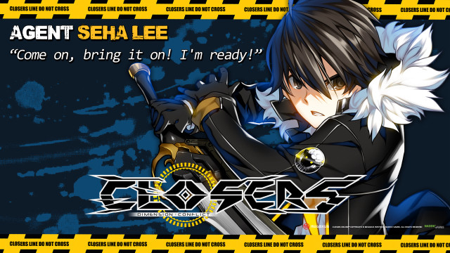 Agent seha lee sword caution free wallpaper for desktop - medium preview image