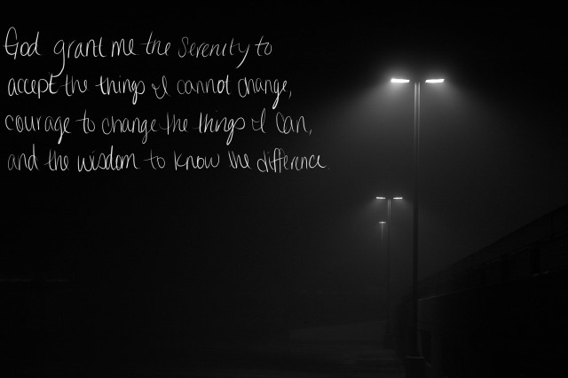 Street light quote wall dark free wallpaper for desktop - medium preview image