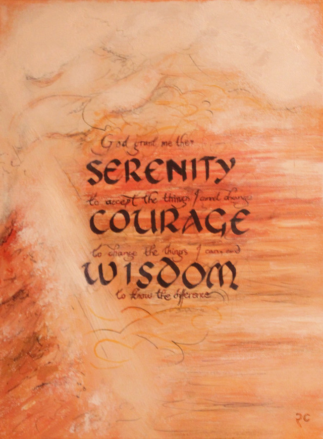 Serenity quote colin mccahon art free wallpaper for mobile - medium preview image