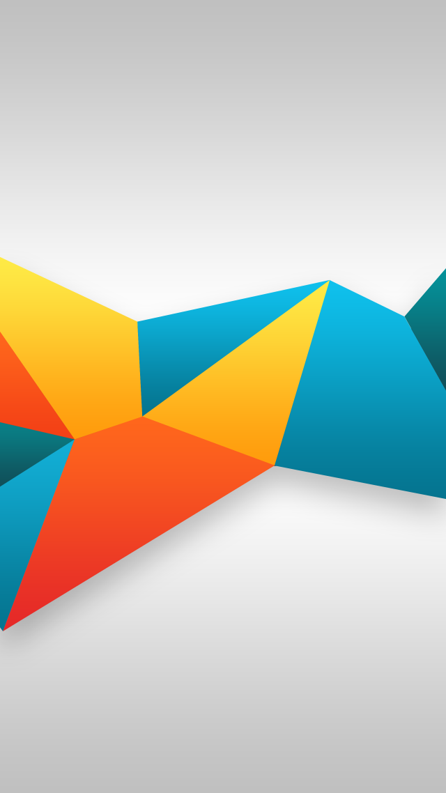 Colorful abstract design long arm free wallpaper for mobile - medium preview image