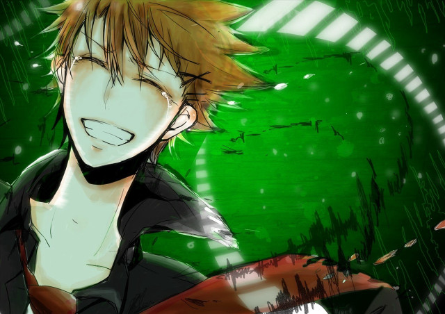 Eizan kikukawa crying night starry free wallpaper for desktop - medium preview image