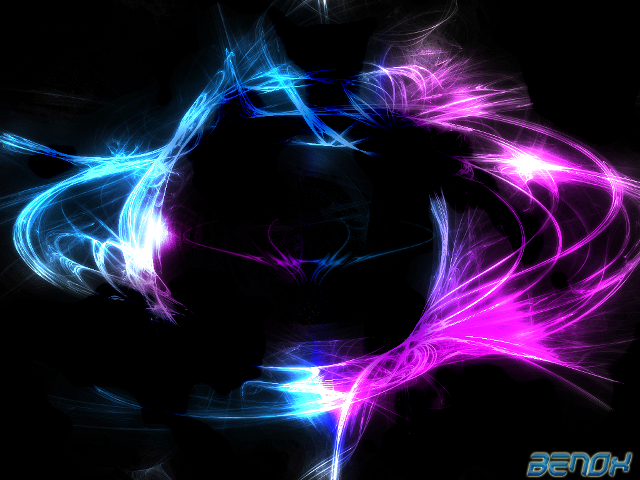 Circular object black background blue free wallpaper for desktop - medium preview image