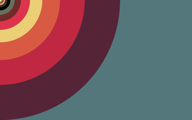 Colorful background circular design center free wallpaper for desktop - medium preview image