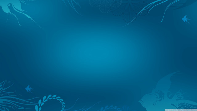 Blue background blue flower leaves free wallpaper for desktop - medium preview image