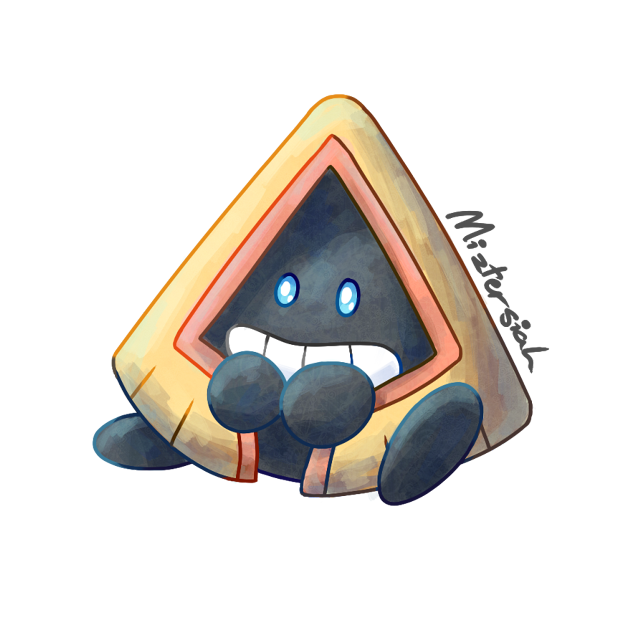 Cartoon character smiling sitting ground free wallpaper for tablet - medium preview image