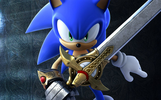 Sonic hedgehog sword blade video free wallpaper for desktop - medium preview image