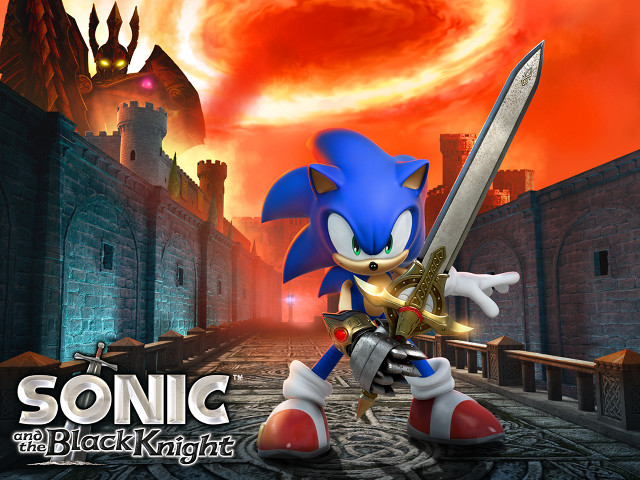 Sonic hedge knight sword red free wallpaper for desktop - medium preview image