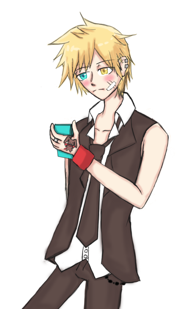 Blonde hair tie coffee cell free wallpaper for mobile - medium preview image