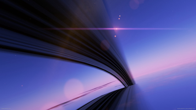 Blurry blue sky star bright #2 free wallpaper for desktop - medium preview image
