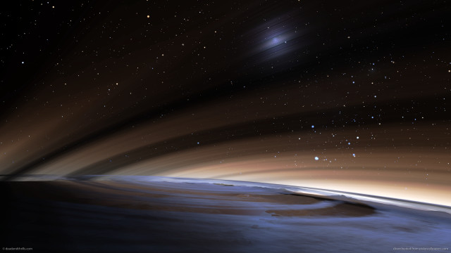 Distant view star sky object free wallpaper for desktop - medium preview image