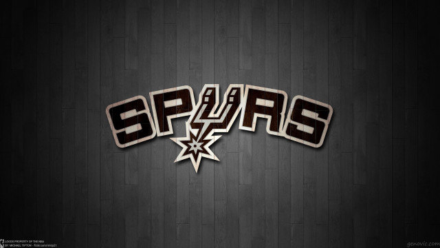 San antonio spurs wall dark free wallpaper for desktop - medium preview image