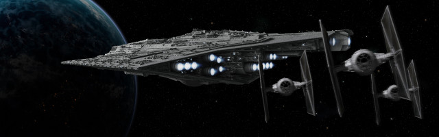 Star wars ship planet space free wallpaper for desktop - medium preview image