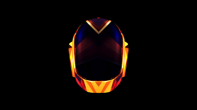 Helmet red yellow stripe black free wallpaper for desktop - medium preview image