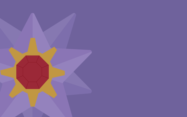 Purple background red center yellow free wallpaper for desktop - medium preview image