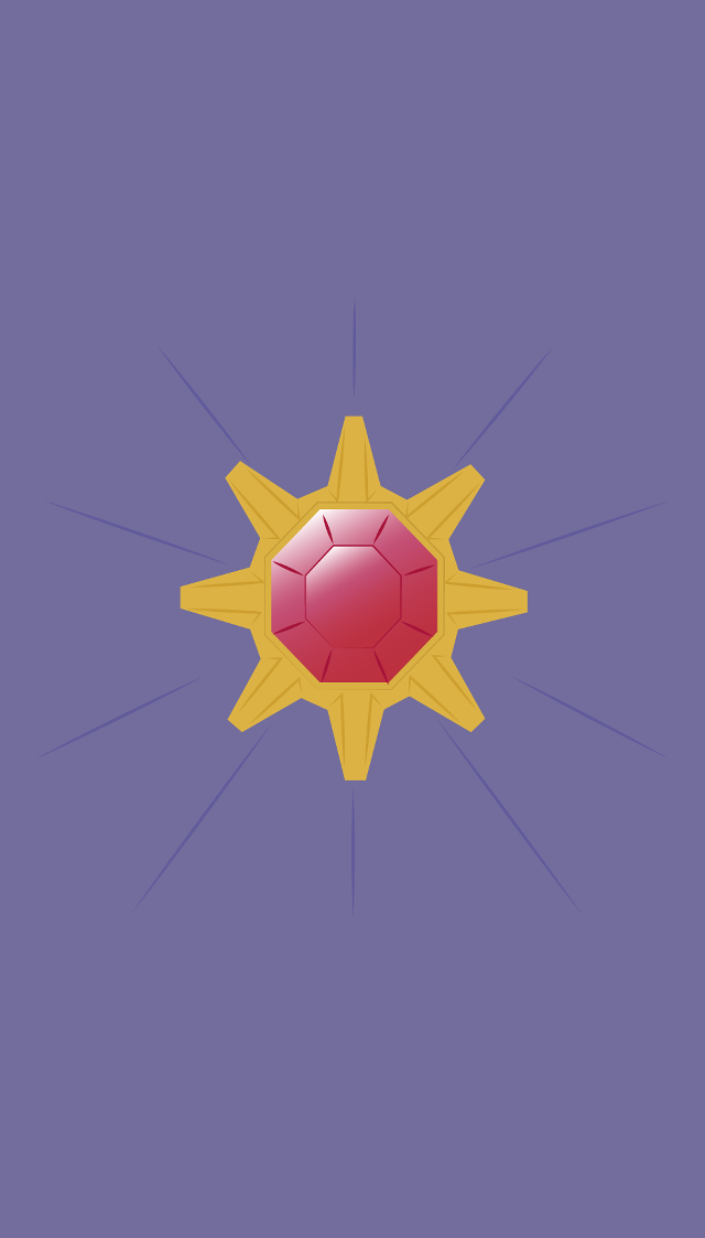 Purple star red ball digital free wallpaper for mobile - medium preview image