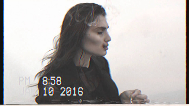 Woman smoking longhair blackjacket numbers free wallpaper for desktop - medium preview image