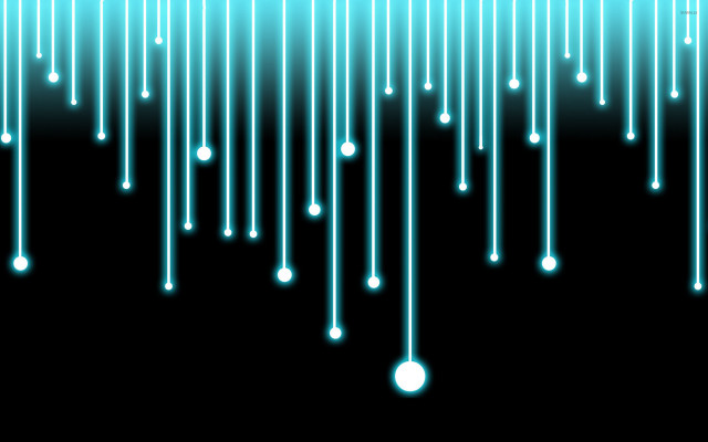 Black background blue white lines free wallpaper for desktop - medium preview image