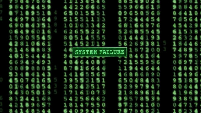 Green sign black background system free wallpaper for desktop - medium preview image