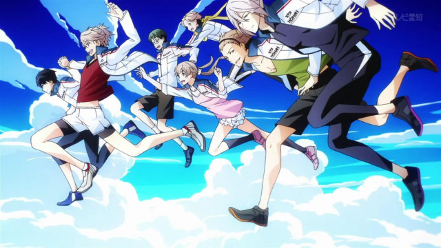 People flying sky clouds man free wallpaper for desktop - medium preview image