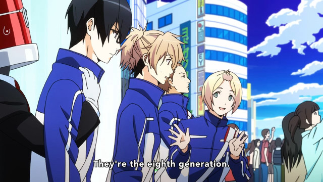 Eighth generation group building sky free wallpaper for desktop - medium preview image