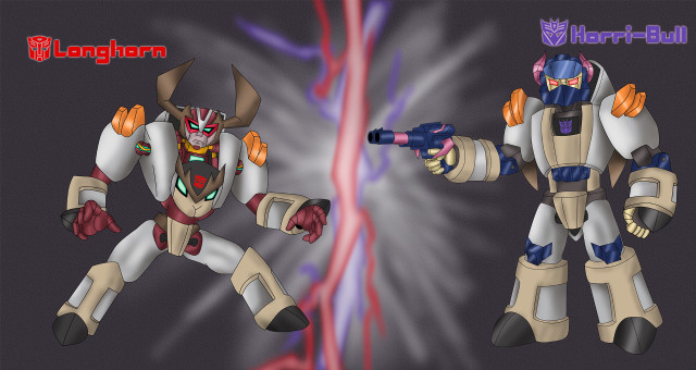 Cartoon character gun pointing demon free wallpaper for desktop - medium preview image