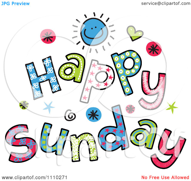 Happy sunday clipart sun stars free wallpaper for tablet - medium preview image