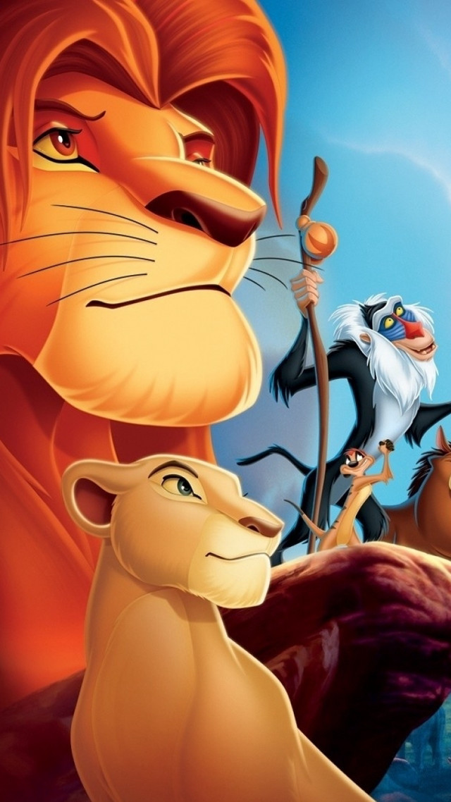 Lion king lioness movie poster #2 free wallpaper for mobile - medium preview image
