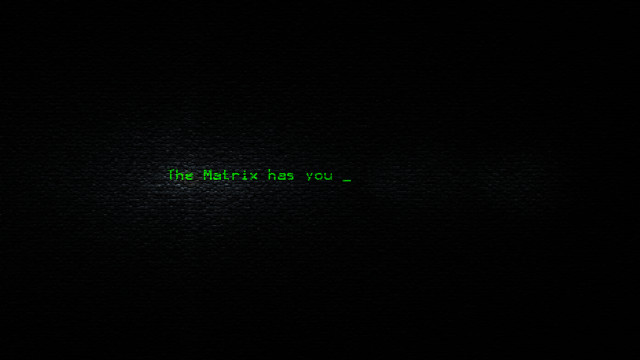 Dark background green text heart free wallpaper for desktop - medium preview image