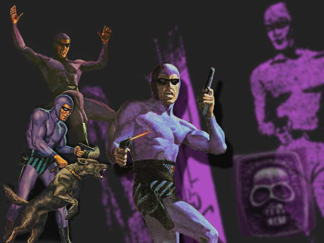 Animated characters dog cellphone skull free wallpaper for desktop - medium preview image