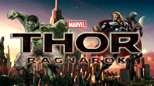 Thor ragnarok hulk cityscape poster free wallpaper for desktop - medium preview image