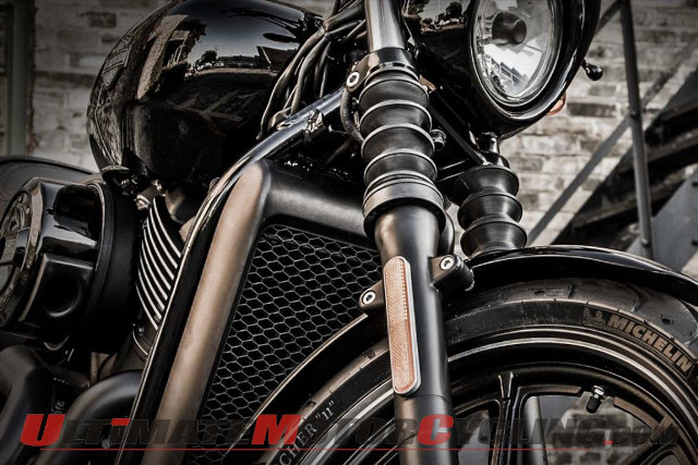 Motorcycle brick wall sign red free wallpaper for desktop - medium preview image