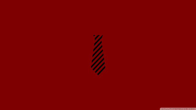 Red background black tie black free wallpaper for desktop - medium preview image