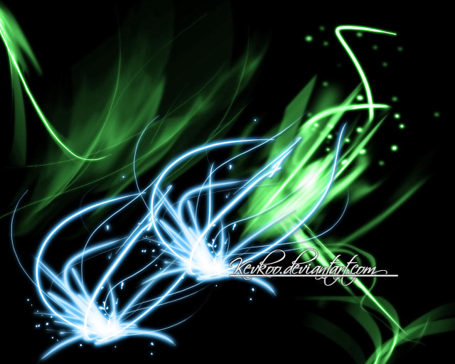 Green blue abstract background black free wallpaper for desktop - medium preview image