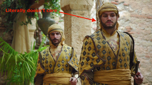 Man yellow outfit red arrow free wallpaper for desktop - medium preview image