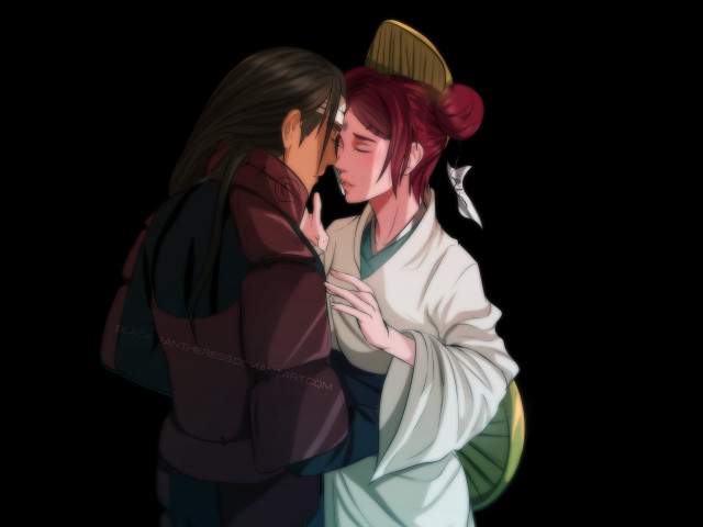 Couple hugging dark room black free wallpaper for desktop - medium preview image