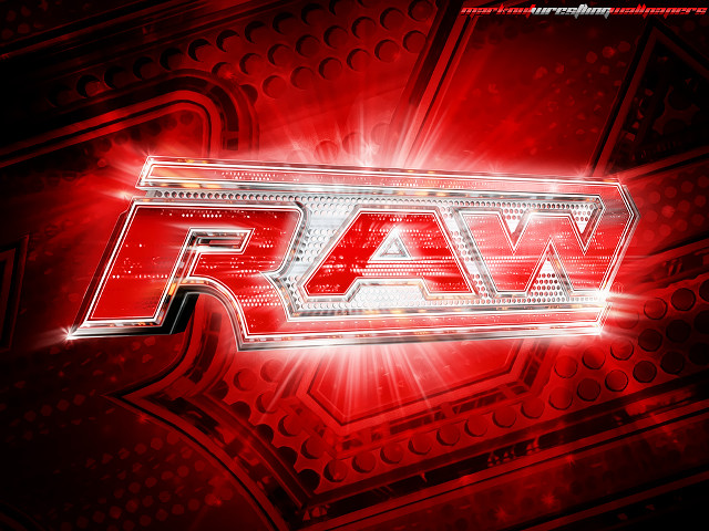 Raw logo red background light free wallpaper for desktop - medium preview image