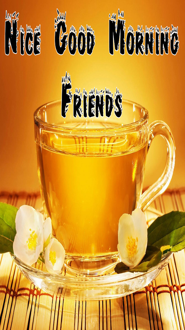 Tea flower bamboo autumn leaves free wallpaper for mobile - medium preview image