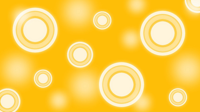 Yellow background circles dots center free wallpaper for desktop - medium preview image