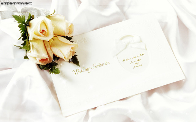Bouquet flowers white sheet wedding #2 free wallpaper for desktop - medium preview image