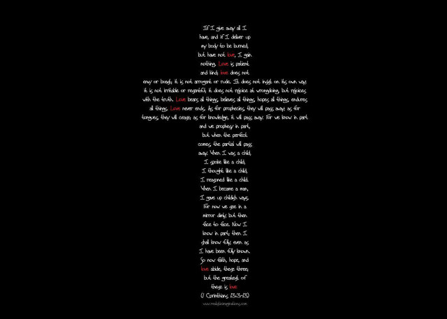 Cross poem black background red free wallpaper for desktop - medium preview image