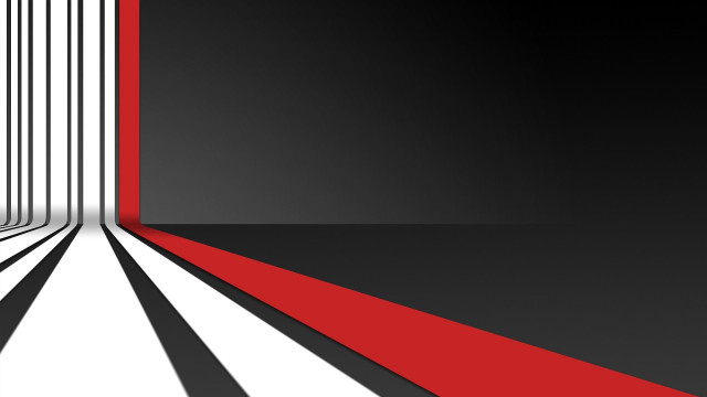 Red white hallway black stripe free wallpaper for desktop - medium preview image