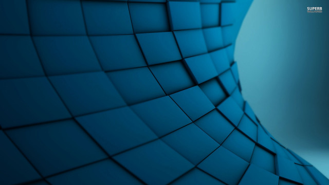 Blue abstract background curved design #8 free wallpaper for desktop - medium preview image