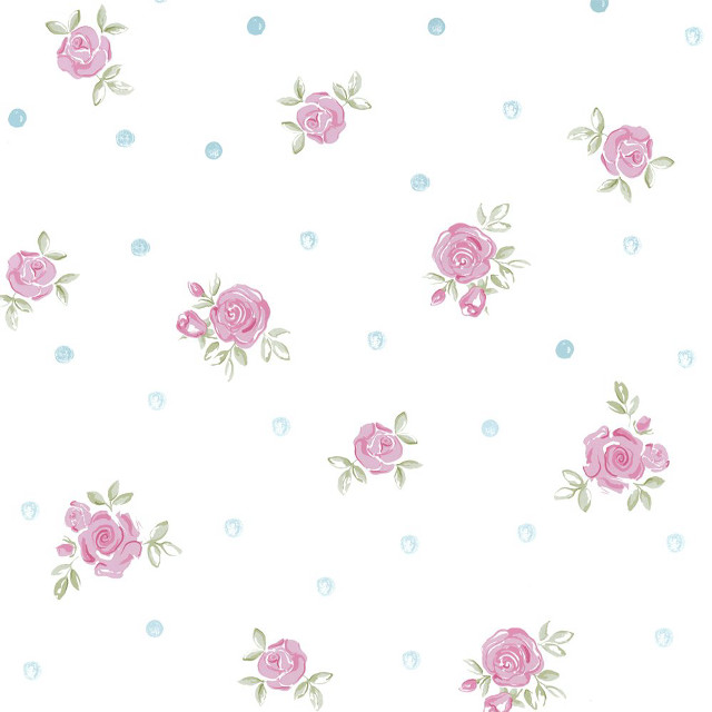 White background pink roses blue free wallpaper for tablet - medium preview image
