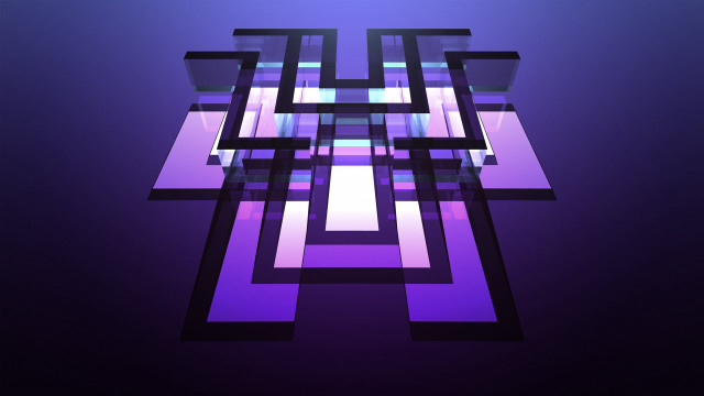 Purple abstract background squares rectangles free wallpaper for desktop - medium preview image