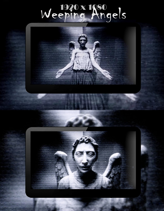 Man black white angel wings free wallpaper for mobile - medium preview image