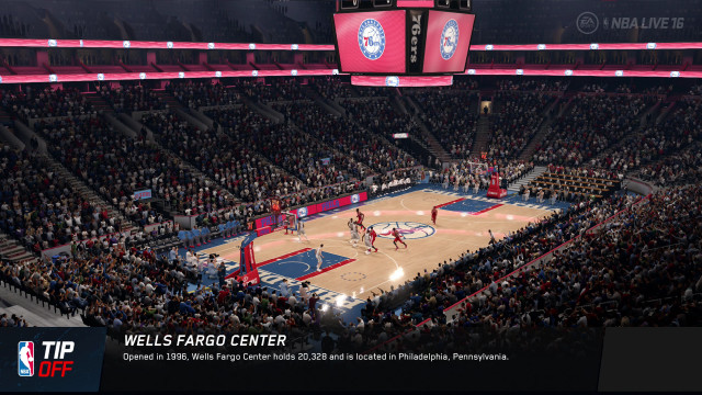 Basketball game arena crowd watching free wallpaper for desktop - medium preview image